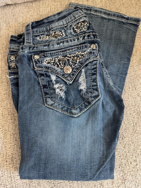 Miss Me Denim - MISS ME Signature Slim Boot Cut Medium Wash  size 29W x 30L